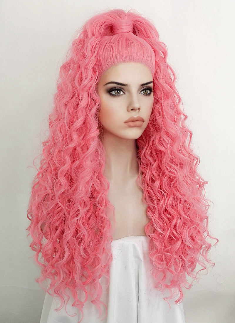 Pink shop wig uk