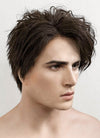 The Sandman Brunette Straight Pixie Lace Front Synthetic Wig LF1312A