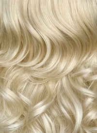 Light Ash Blonde Wavy Lace Front Synthetic Wig LF1319