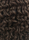 Brunette Spiral Curly Lace Front Synthetic Wig LF169