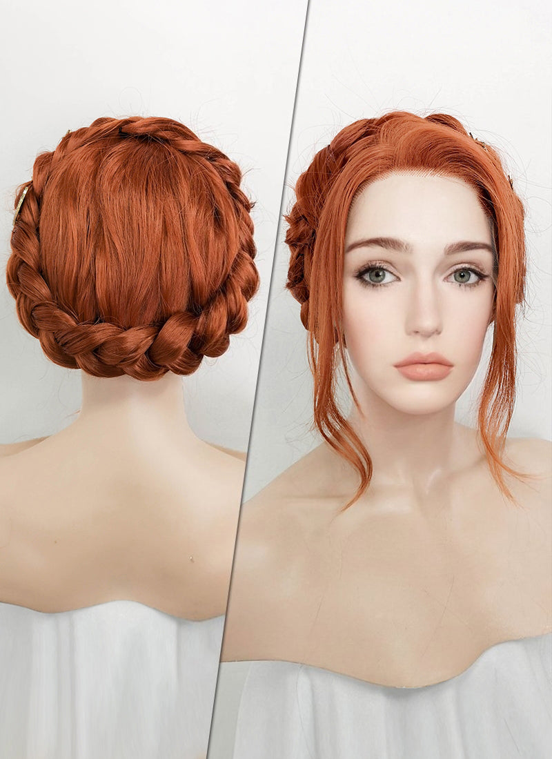 Ginger Braided Lace Front Synthetic Wig LF2096