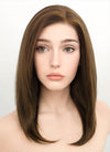 Brunette Straight Lace Front Synthetic Wig LF268