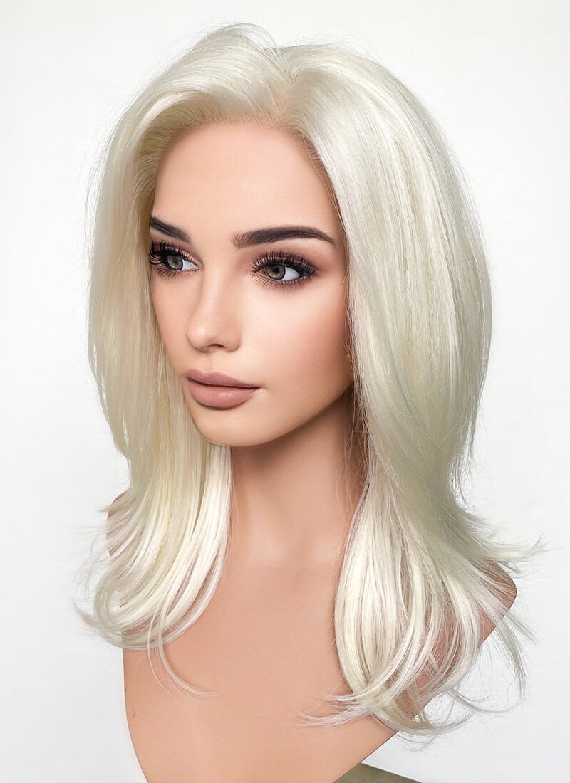 Blonde synthetic clearance wig