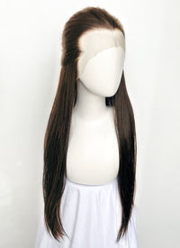 Brunette Straight Lace Front Synthetic Men's Wig LF3270C