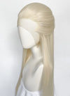 Platinum Blonde Straight Lace Front Synthetic Men's Wig LF3270F