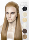 Medium Blonde Straight Lace Front Synthetic Men's Wig LF3270G (Customisable)