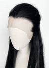 Black Straight Lace Front Synthetic Men's Wig LF3270