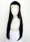 Black Straight Lace Front Synthetic Men's Wig LF3270