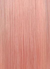 Pink Straight Lace Front Kanekalon Synthetic Hair Wig LF3342