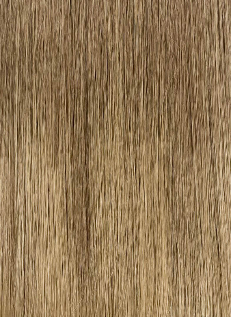 Brown Blonde Ombre Straight Lace Front Synthetic Wig LF3362