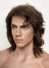 Star Wars Anakin Skywalker Darth Vader Brunette Wavy Lace Front Synthetic Men's Wig LF407GA