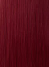 Wine Red Straight Lace Front Synthetic Wig LF5058