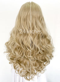 Blonde Wavy Lace Front Synthetic Wig LF5158