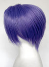 Blue Lock Blitzo Buckzo Purple Straight Lace Front Synthetic Men's Wig LF6060A