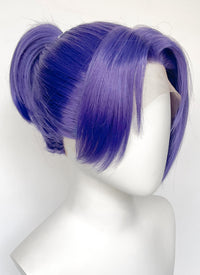 Blue Lock Reo Mikage Purple Straight Lace Front Synthetic Men's Wig LF6060