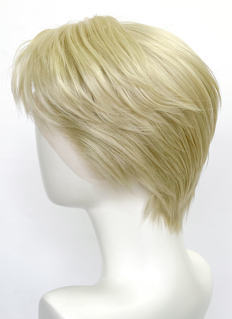 Jujutsu Kaisen Kento Nanami Blonde Straight Lace Front Synthetic Men's Wig LF6061