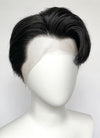 Black Straight Lace Front Synthetic Men's Wig LF6063