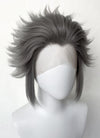 Helluva Boss Stolas Grey Straight Lace Front Synthetic Men's Wig LF6069