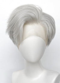 Love and Deepspace Sylus Straight Silver Grey Lace Front Synthetic Men's Wig LF6083