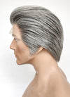 Wish King Magnifico Straight Mixed Grey Lace Front Synthetic Men's Wig LF6090