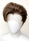 Brunette Straight Lace Front Synthetic Men's Wig LF6095