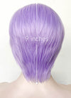 Pastel Purple Straight Lace Front Synthetic Men's Wig LF6099