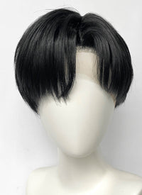 Solo Leveling Sung Jin-woo Black Straight Lace Front Synthetic Men's Wig LF6103