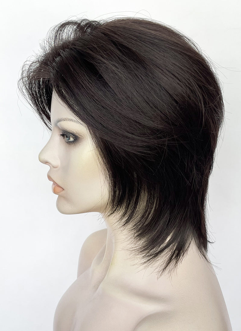 Brunette Straight Lace Front Synthetic Hair Wig LF8001