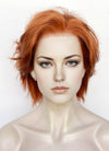 Ginger Wavy Lace Front Synthetic Men's Wig LF8002