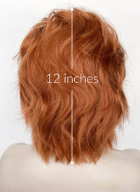 Ginger Wavy Lace Front Synthetic Men's Wig LF8002