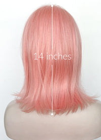 Pink Straight Lace Front Synthetic Hair Wig LF8011