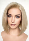 Blonde Straight Bob Lace Front Synthetic Wig LFK5542