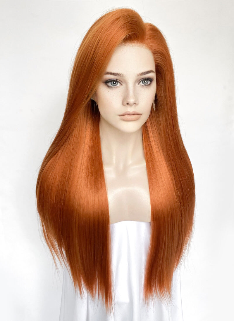 Ginger Straight Lace Front Synthetic Wig LFK5558