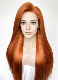 Ginger Straight Lace Front Synthetic Wig LFK5558