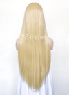 Blonde Straight 13" x 6" Lace Top Kanekalon Synthetic Hair Wig LFS019