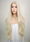 Straight Platinum Blonde Lace Front Synthetic Wig LW150D