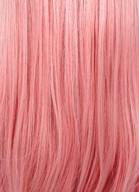 Pastel Pink Straight Lace Front Synthetic Wig LW238B