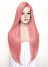 Pastel Pink Straight Lace Front Synthetic Wig LW238B