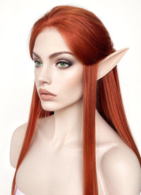 Critical Role The Legend of Vox Machina Keyleth Ginger Straight Lace Front Synthetic Wig LW4022