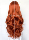 X-MEN 97 Jean Grey Ginger Wavy Lace Front Synthetic Hair Wig LW4037