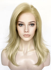 Blonde Straight Lace Front Synthetic Wig LW4041