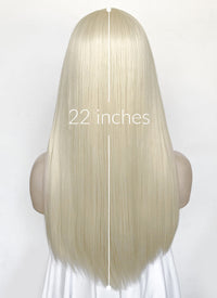 House of the Dragon Aemond Targaryen Platinum Blonde Straight Lace Front Synthetic Men's Wig LW4042