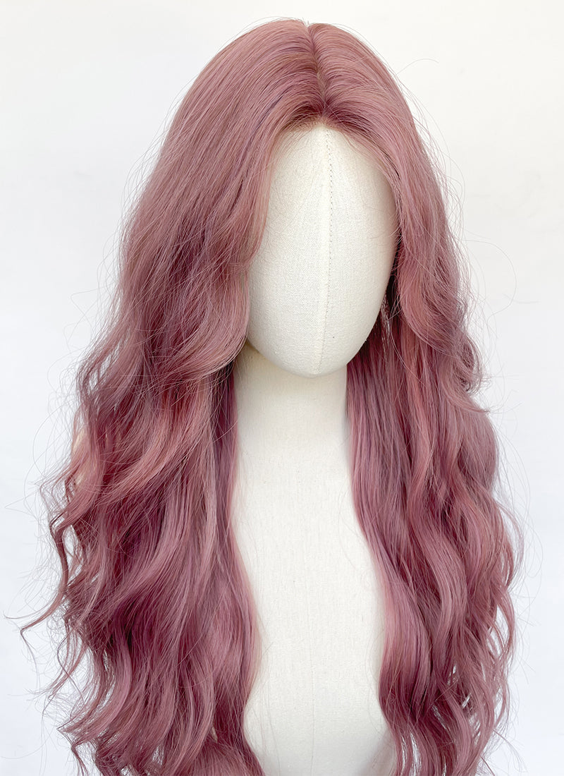 Lilac Wavy Synthetic Wig NL085