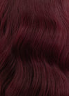 Burgundy Red Wavy Bob Synthetic Wig NS111