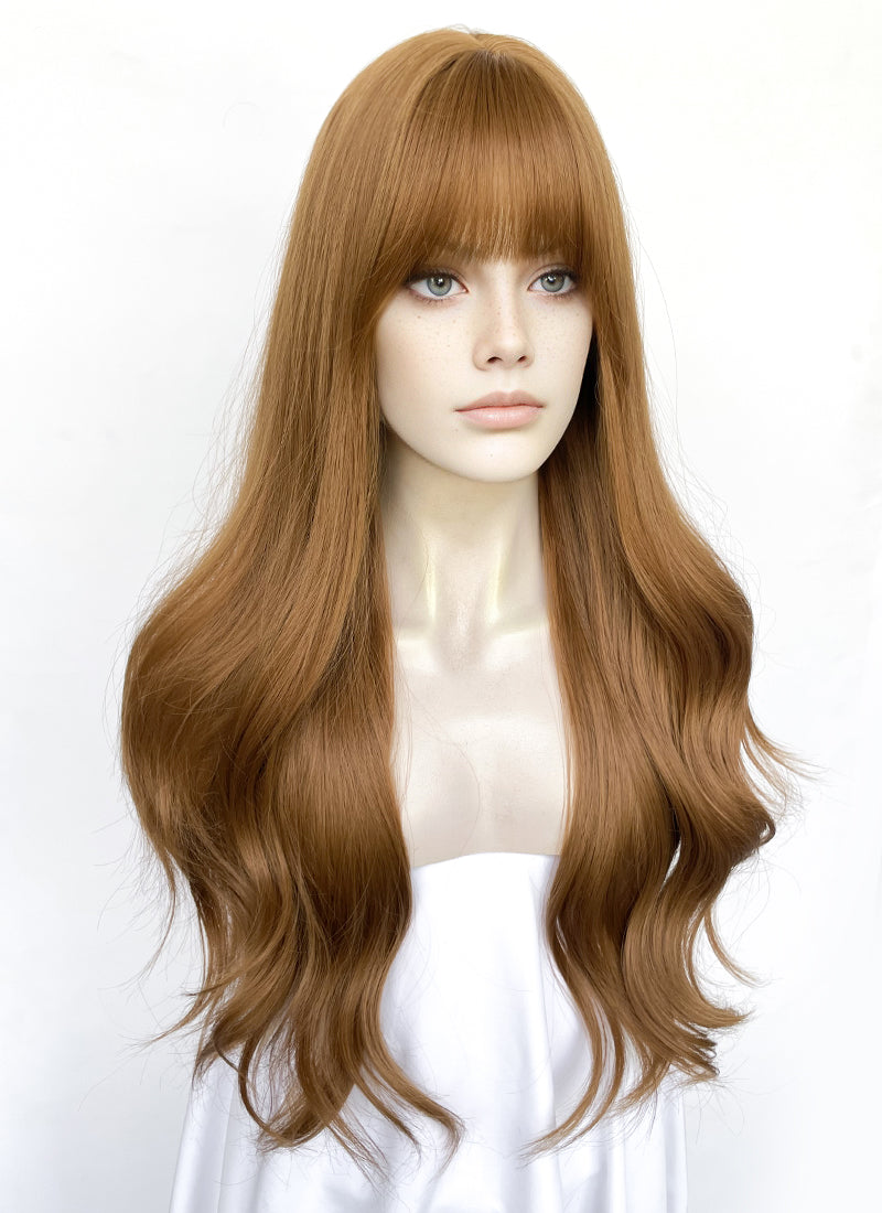 Blonde Wavy Synthetic Wig NS273