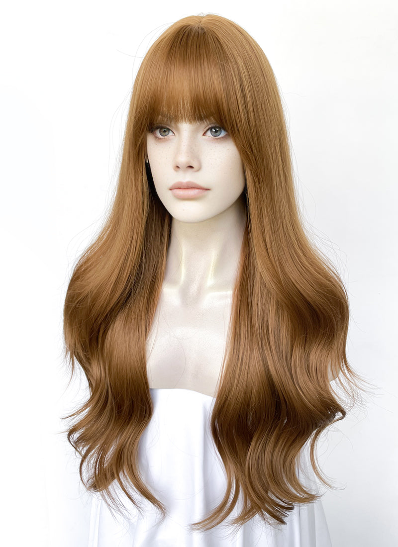 Blonde Wavy Synthetic Wig NS273