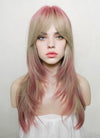 Pink Mixed Blonde Ombre Hush Cut Synthetic Hair Wig NS415