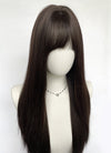 Brunette Straight Synthetic Hair Wig NS540