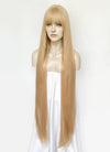 Blonde Straight Synthetic Hair Wig NS560