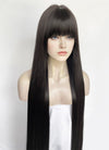 Black Straight Synthetic Hair Wig NS561